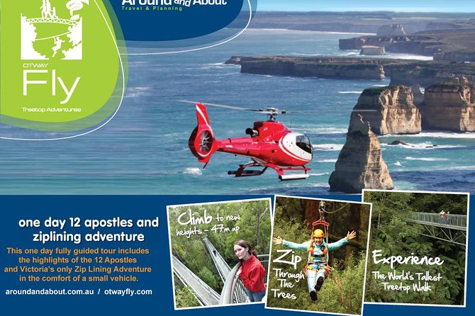 12 Apostles and Otway Fly Zipline Day Trip from Melbourne - Port Campbell gives you the first ocean pause