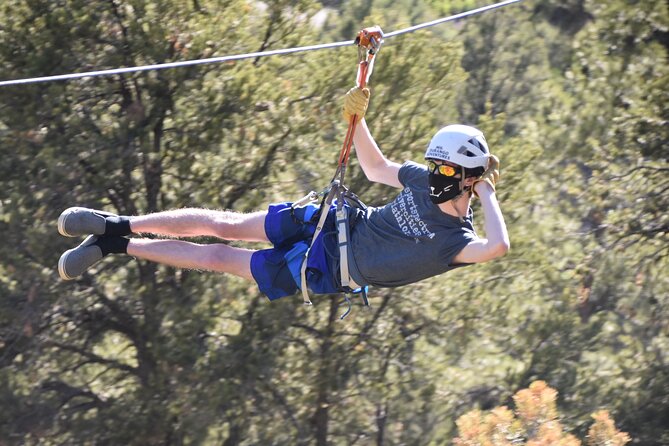 12-Zipline Adventure in the San Juan Mountains near Durango - Who will enjoy this most