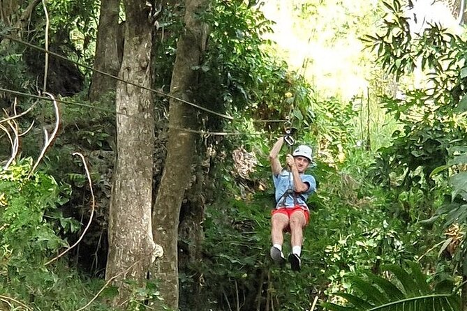 16 Lines Zipline, Cave and Mud Spa Combo Tour with Lunch in Fiji - The stairs are part of the adventure