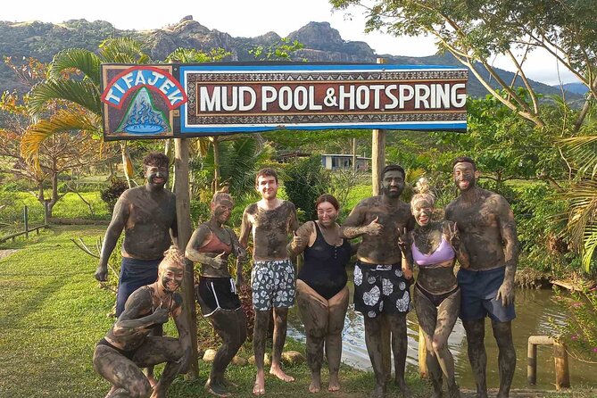 16 Lines Zipline, Cave and Mud Spa Combo Tour with Lunch in Fiji - The drive to Tifajek Mud Pool and Hot Spring