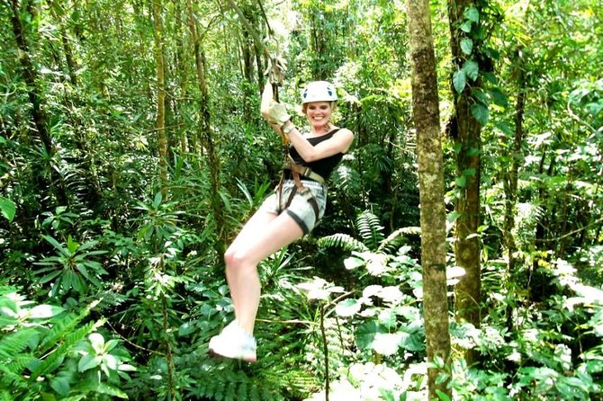 16 Lines Zipline, Cave and Mud Spa Combo Tour with Lunch in Fiji - From Nadi to Zip Fiji Momi