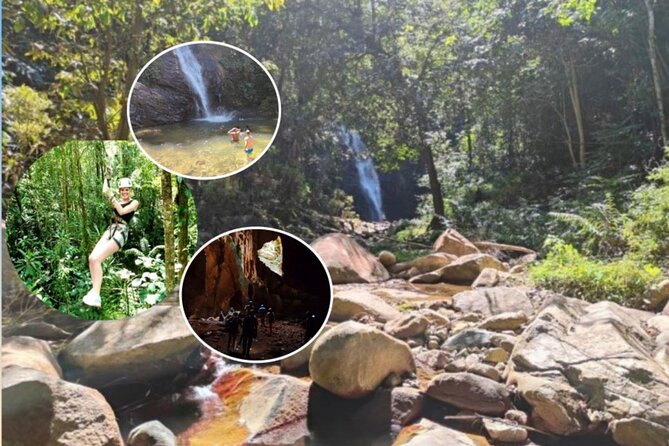 16 Lines Zipline, Cave, Hiking & Biausevu Waterfall Combo Tour - Two Fiji adventures in one six-hour day