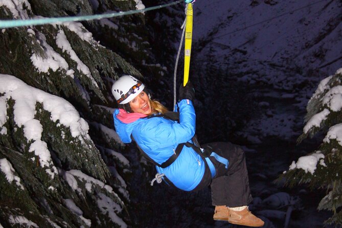 2 Hour Late Afternoon Winter Zipline Adventure - Is the $126.17 Price Fair?