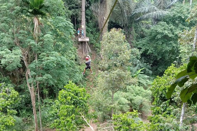 2 Hrs Zipline + ATV Riding 40 Minutes in Krabi - Fruit, water, and the small comforts