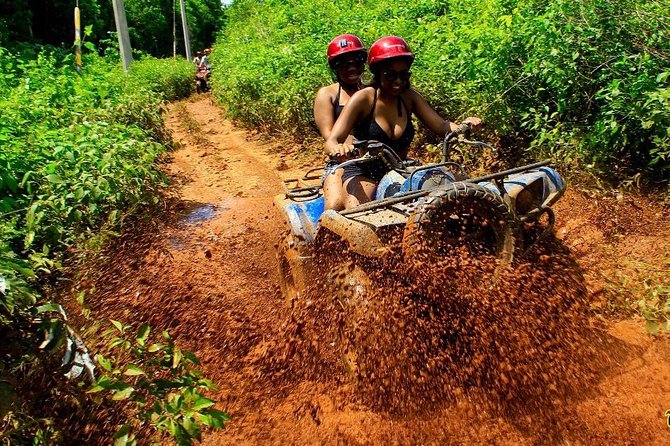 3 adrenaline activities Atvs Zipline and a swim experience in a cenote - What the $60 price really covers
