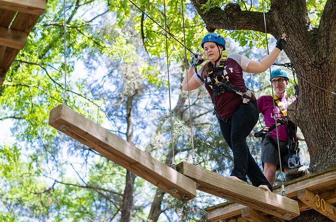 3-Hour Ropes Course & Zip Line Adventure - Three Hours in the Dallas Heat