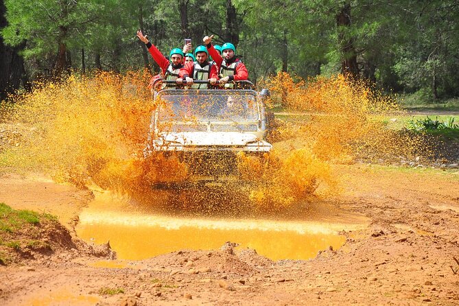 3 in 1 Whitewater Rafting, Buggy/Quad Ride and Zipline with Lunch - Rafting through the 14-kilometer river course