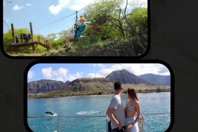 3 Zipline Adventure and 3.5 hour Afternoon Snorkel Cruise