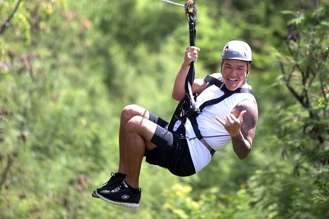 3 Zipline Adventure at Coral Crater with Optional Waikiki Shuttle - What the Coral Crater course is really like