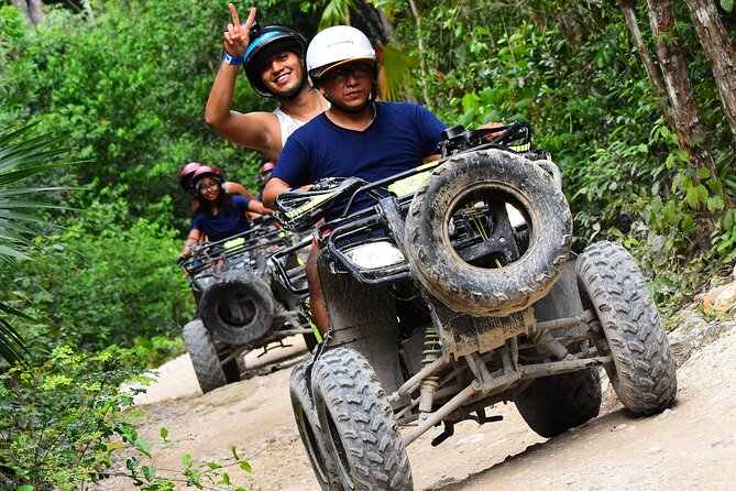 4 activities in 1 Horse Riding, ATV Shared, Cenote & Ziplines from Cancún - Horseback riding after the adrenaline