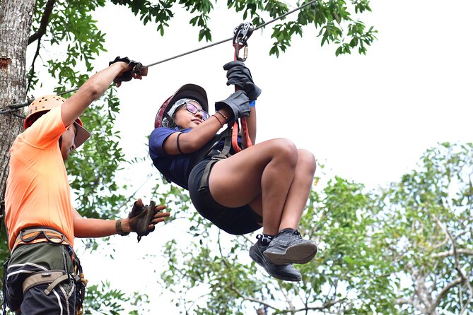 4 activities in 1 Horse Riding, ATV Shared, Cenote & Ziplines from Cancún - Lunch that keeps the schedule moving