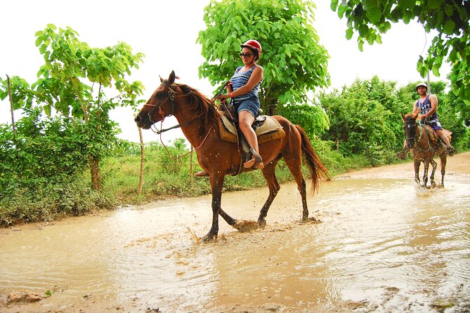 4 on 1 Tour. (Included Buggy, Zip lines, Horseback & Atabey Park) - Horseback riding and the safari connection