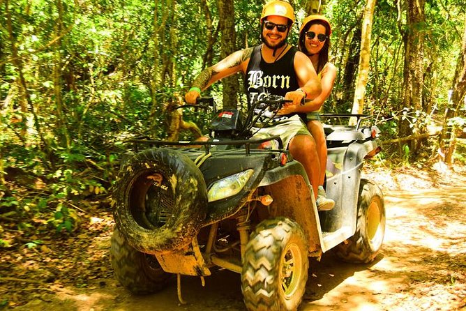 5-in-1 Adventure in Cancun: ATVs, Ziplines, Speed Boat, Snorkel and Cenote Swim - A five-part adventure split between sea and jungle