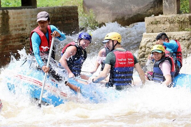 5 km Rafting, ATV & Zipline Tour From Krabi - A quick zipline burst