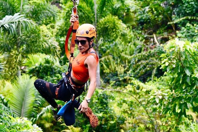 5 Line Jungle Zipline Eco Adventure - The farm, plants, and tropical forest
