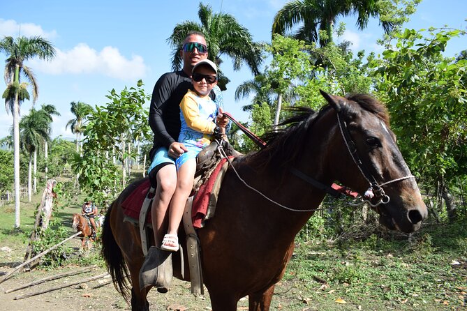 5 tours in 1 (Eco Farm/Horseback/City Tour/Buggy/Zipline) - Lunch beside the Anamuya River