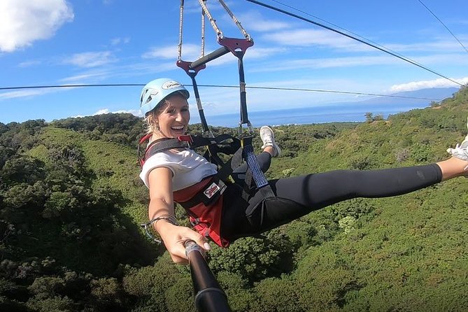 6 Dual-Zipline Mountain Adventure in Maui - Six lines above West Maui
