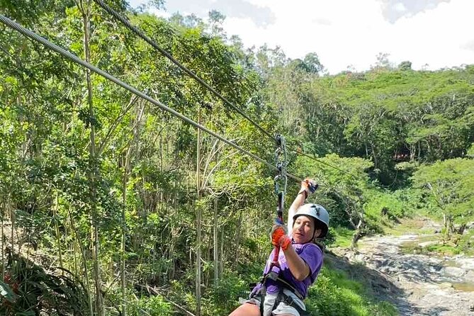 6 Hours Giant Zipline Adventure Park in Fiji - A family outing with a dinosaur bonus