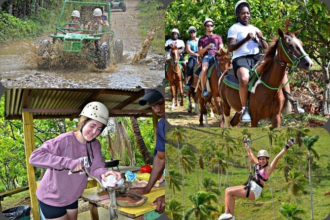 6 in 1 tours Full Day Safari, Zipline, Buggies and Horse Riding - Key points at a glance