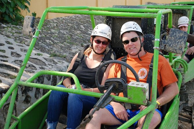 6 in 1 tours Full Day Safari, Zipline, Buggies and Horse Riding - River and cave pools need a little caution
