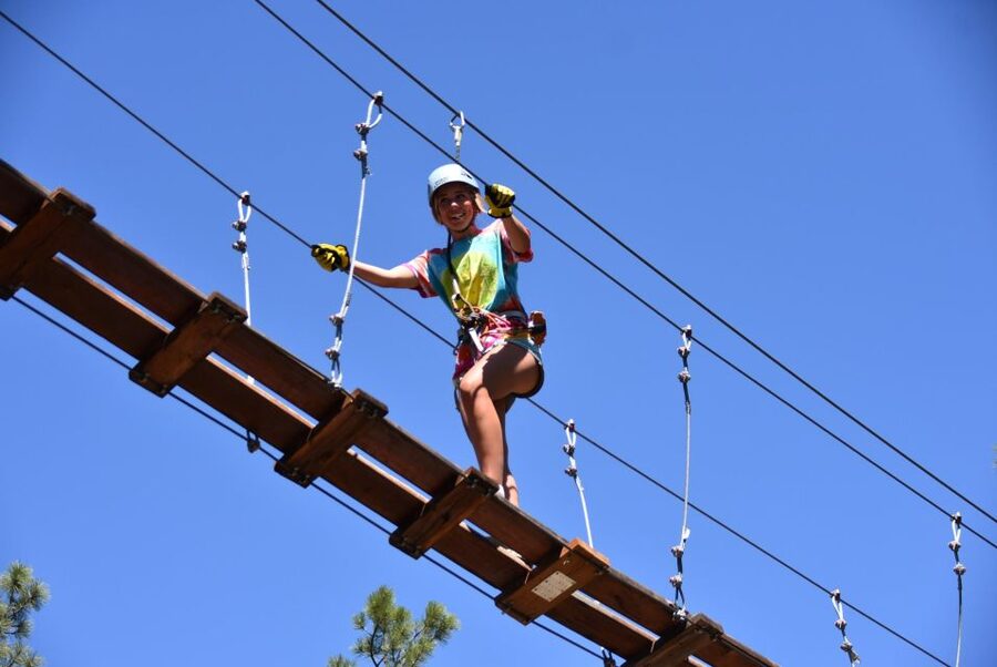 6-zipline Adventure in the San Juan Mountains near Durango - Safety comes through the braking system