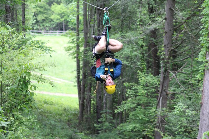 7 Line Waterfall Canopy Zipline Course - Key points about Foxfire’s seven-line course
