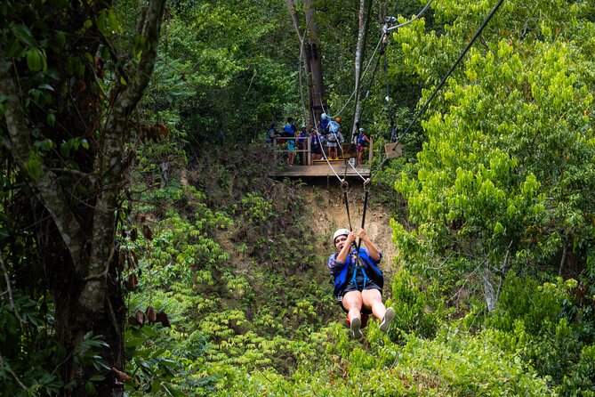7 Waterfalls & 5 Zip Lines Shore Excursion Amber Cove & Taino Bay - The waterfall route is the real prize