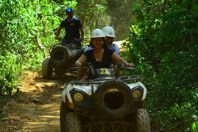 Action-packed Cancun ATV tour, Ziplines, Cenote, Lunch and More - The ATV circuit through the Mayan jungle