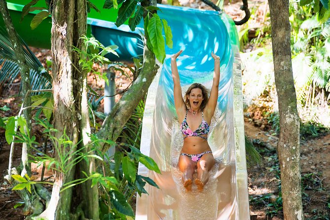 Admission + 2x Zip Line + Unlimited Water Slide Rides - The Land & Sea building gives you a cool first stop
