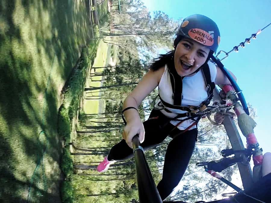 Adrenalin Addo Adventure Park: Zip Line and Giant Swing - The 18-meter giant swing is a different kind of nerve test