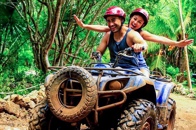 Adrenaline Tour from Cancún, ATV, Zipline, Cenote and Lunch - Pickup From Cancún Through Tulum