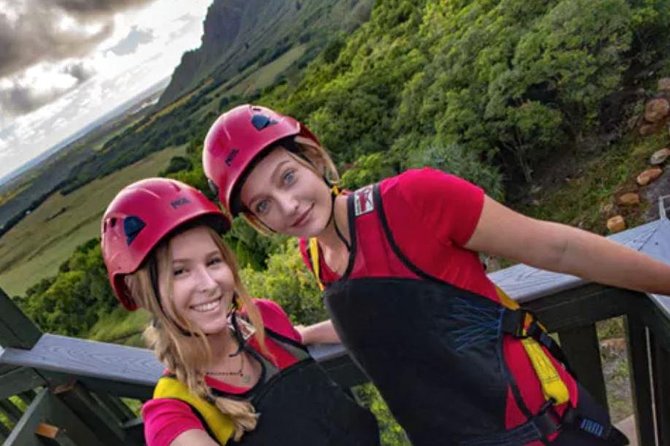 AdrenaLine Zipline Tour with WaterZip by Outfitters Kauai - From Kipu Ranch to the first 800-foot line