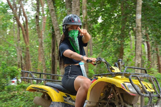 Adventure day to Tulum: ATVs, Cenote, Ziplines, lunch & transport - Six ziplines, including one over water