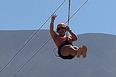 Adventure in Ensenada with Zipline, Marine Geyser and Shops