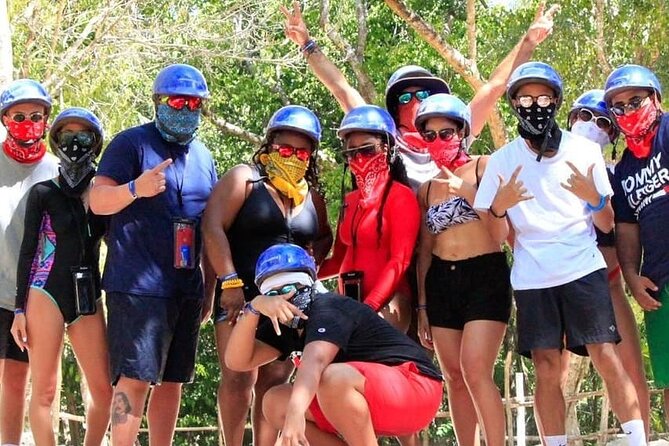 Adventure in the Mayan Jungle with ATV and Zip Line in Tulum - The cave cenote is the real reward