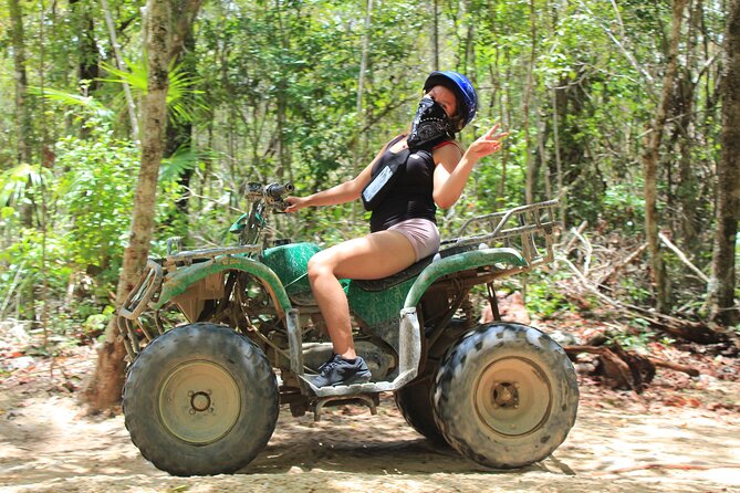Adventure in the Mayan Jungle with ATV and Zip Line in Tulum - A short Mayan ceremony and a simple meal