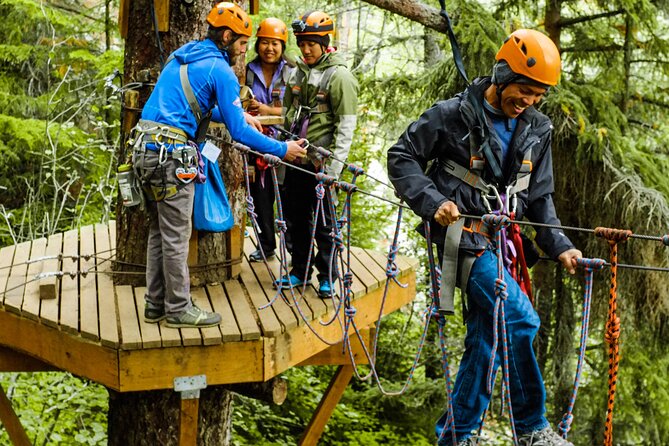 Adventure Parks & Zipline Tour - The rock climbing and rappel question