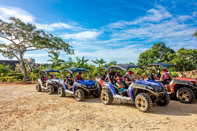 Adventure Tour con Buggies Ziplining Cenote y Taino Culture - A packed morning at Domitai Park