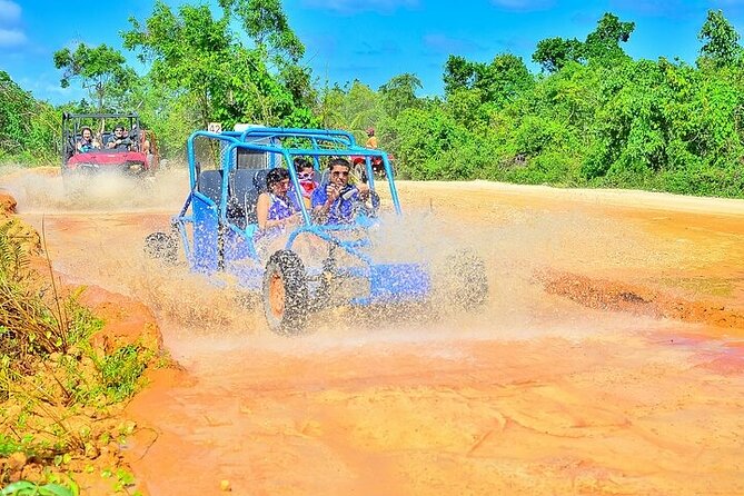 Adventure Tour con Buggies Ziplining Cenote y Taino Culture - Cenote Indigena Las Ondas and the cave stop