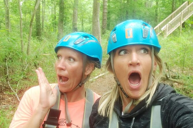 Adventureworks Ziplines at Nashville West - What the 90-minute itinerary feels like