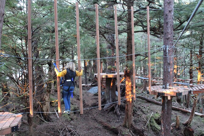 Aerial Adventure Ropes Course in Sitka - Sitka nature and local stories add context