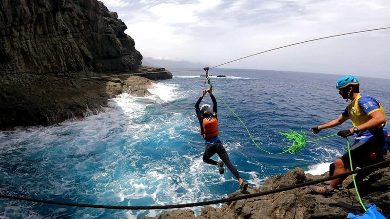 Agaete: Gran Canaria Coasteering. Marine Ferrata and Zipline - Who should book this experience?