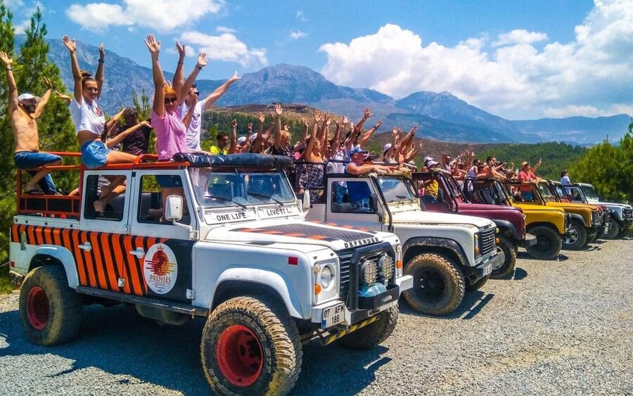 Alanya:Buggy or Quad, Rafting, Jeep, Zipline Tour With Lunch - Lunch, equipment, and what costs extra