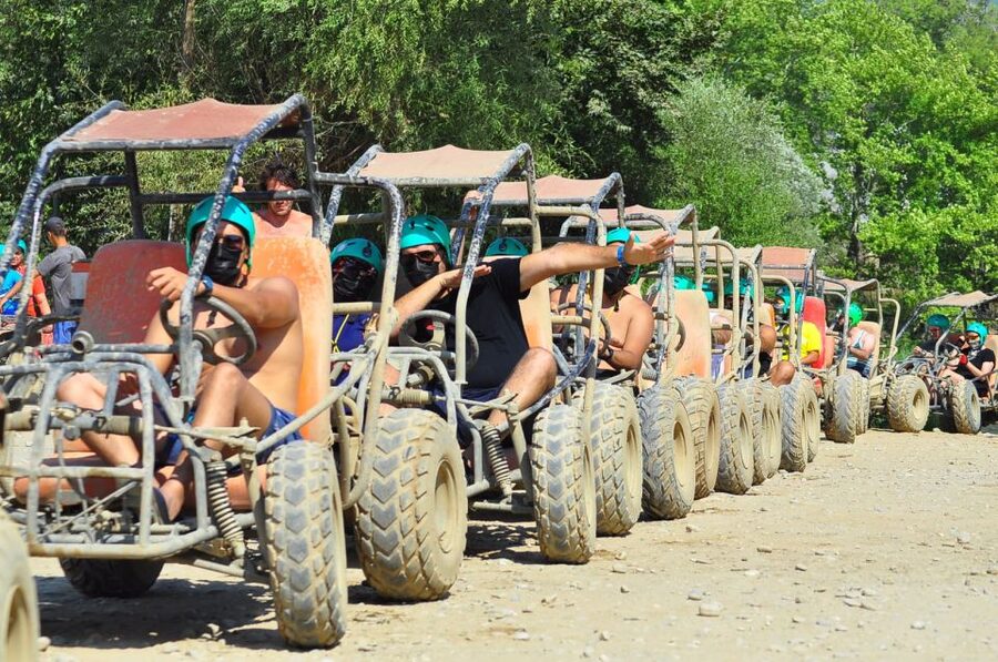 Alanya: Rafting, Zipline, Quad, Buggy, Jeep Tour with Lunch - A practical look at the zipline