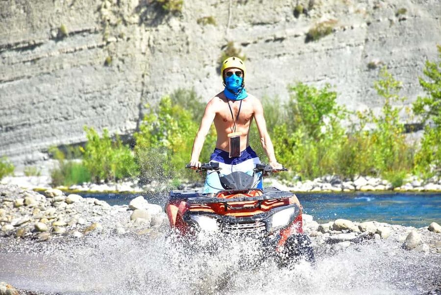 Alanya/Side/Antalya: Rafting, Zipline, Quad & Jeep Safari - The transfer is the main risk