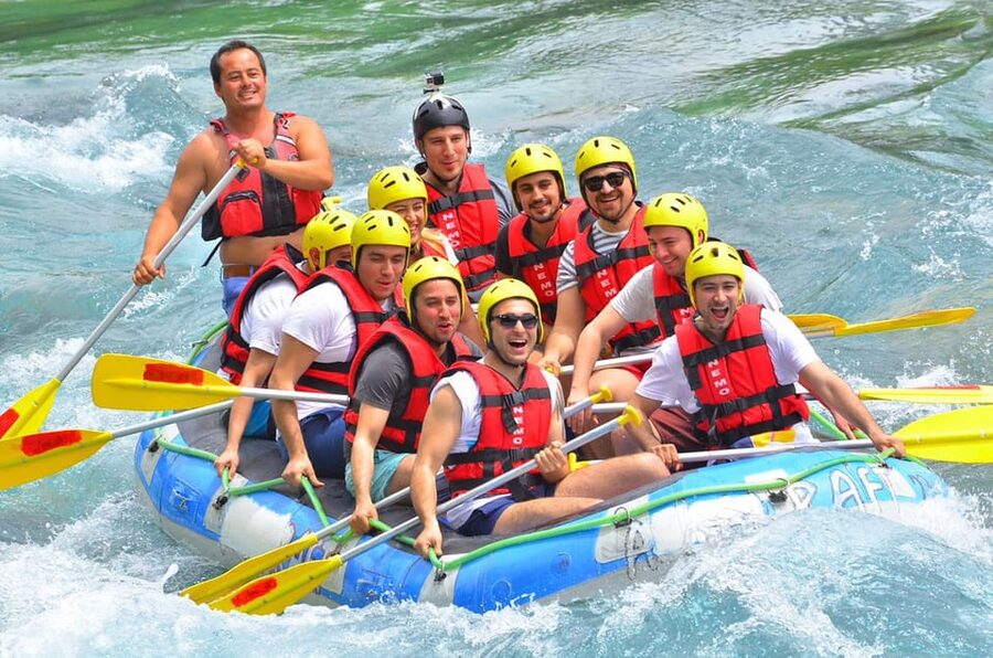 Alanya: Super Combo Quad, Buggy, Rafting & Zipline w/Lunch - Rafting in cold, lively water