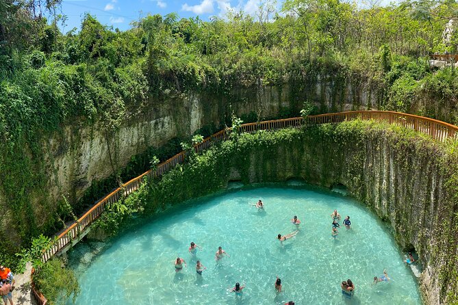 All-In-One Punta Cana Tour: Buggy, Zipline, Horseback, & Cenote - Six zip lines and a large pool