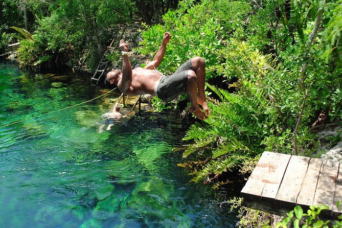 Amazing Adventure Experience in Riviera Maya: ATV'S, ZIPLINING AND MAYAN CENOTE - From Cancun to La Ruta de los Cenotes