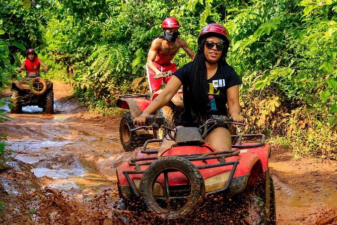 Amazing Adventure Experience in Riviera Maya: ATV'S, ZIPLINING AND MAYAN CENOTE - Zip lines made for a first try
