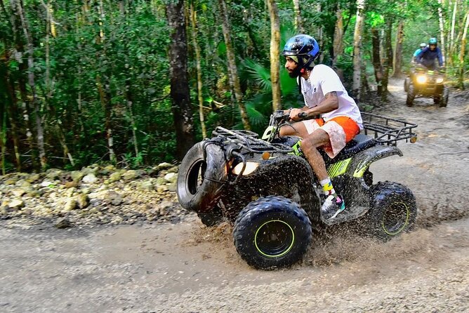Amazing ATV (single) Cenote and Ziplines with Transfer from Playa del Carmen - Pickup from Playa del Carmen, Cancun, and Tulum